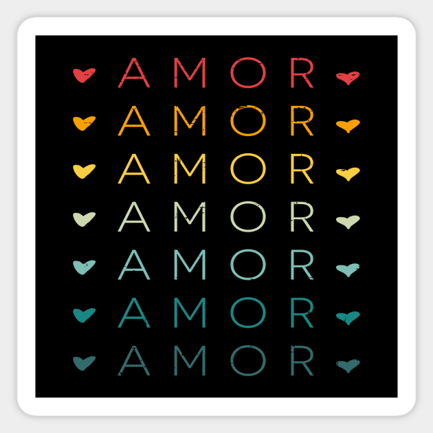 Amor Amor Amor Sticker by verde